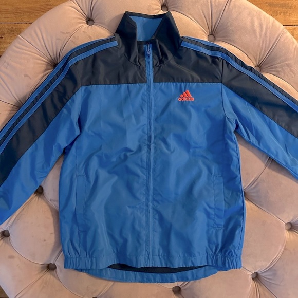 Adidas Windbreaker Jacket Size 6 - Picture 1 of 5